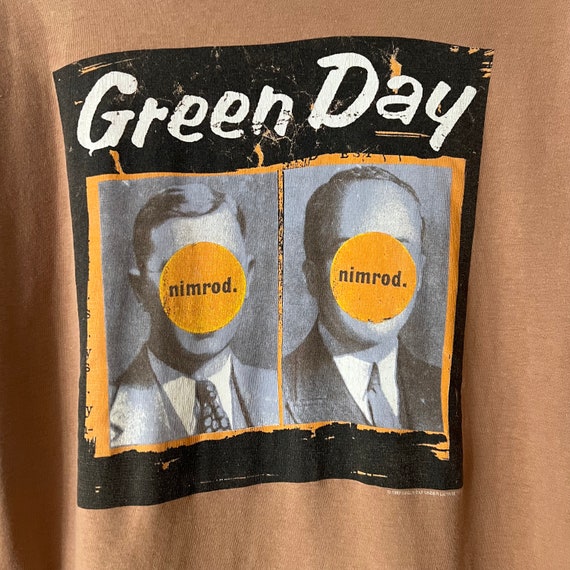 1998 Green Day "Nimrod" Japan/Australia Vintage T… - image 3