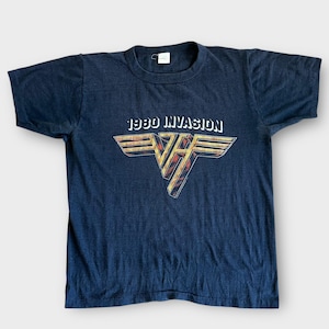 1980 Van Halen Vintage Band Tour Rock Tee Shirt 80s 1980s