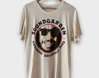 2014 Nine Inch Nails Soundgarden Tour Band Grunge Rock Tee