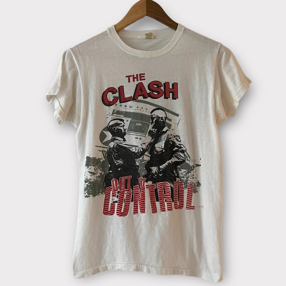 1984 The Clash "Out Of Control" Vintage Band Tour… - image 1