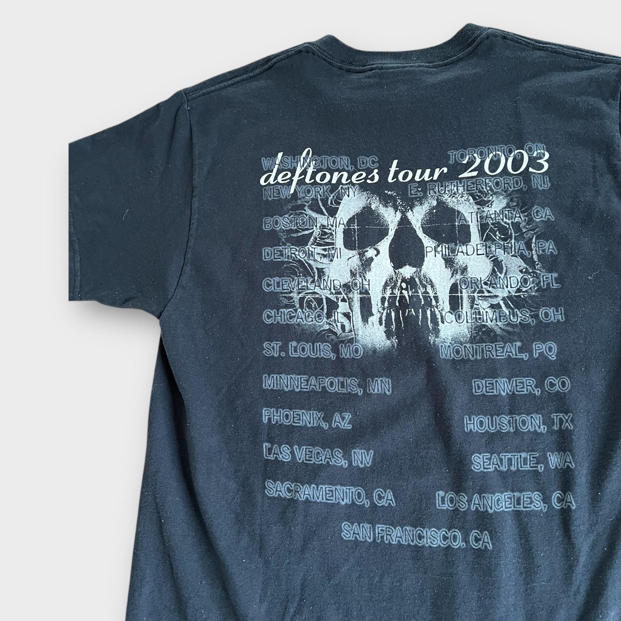 2003 Deftones Vintage Tour Band Rock Tee Shirt 2000s 00s - Etsy