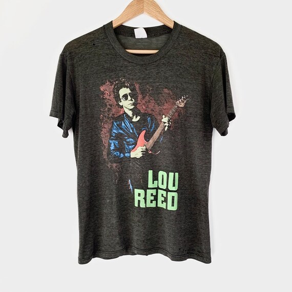 1986 Lou Reed Vintage Tour Band Rock Shirt 80s 198