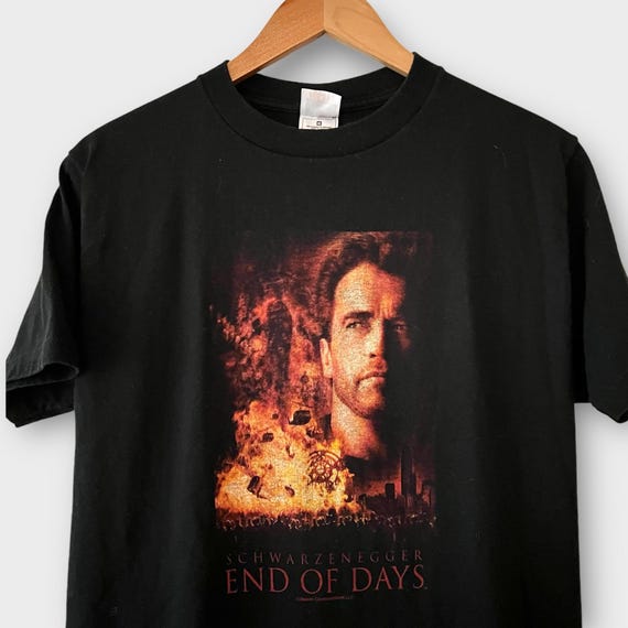 1999 End of Days (arnold Schwarzenegger) Vintage Movie Promo Tee 