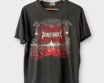 ダークエンジェルのシャツ、ヴィンテージのレアな黒のTシャツ 