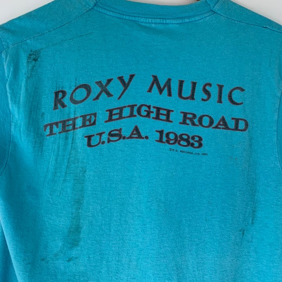 1983 Roxy Music "The High Road" Vintage Tour Band… - image 4