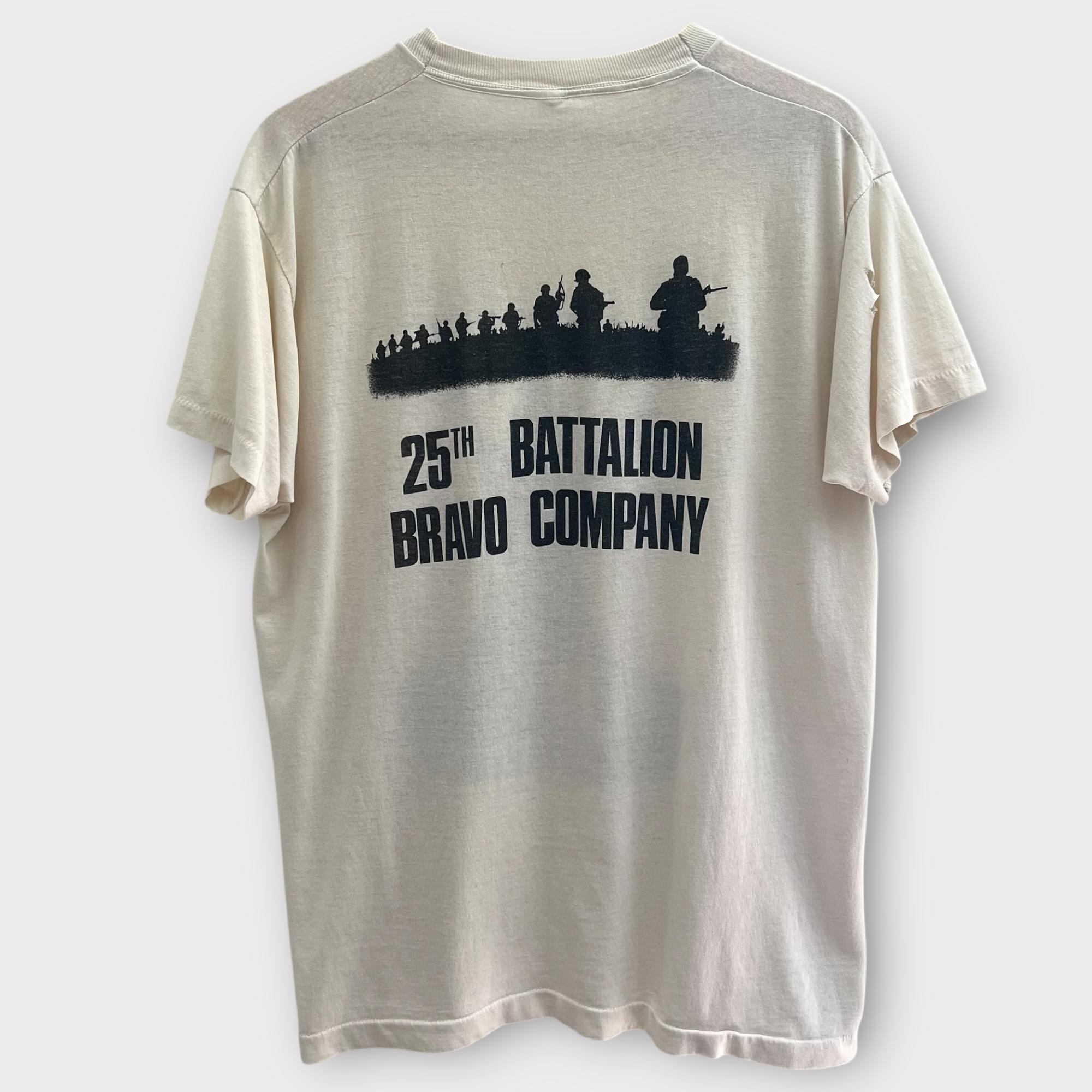 1986 Platoon Vintage Movie Promo Tee Shirt 80s 1980s Charle Sheen 