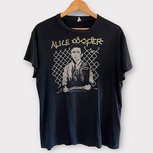 1980 Alice Cooper Vintage Tour Band Rock Tee Shirt 80s 1980s