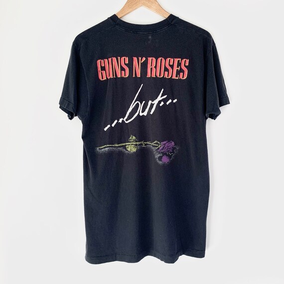 1989年ガンズアンドローゼズ TシャツUSE TO LOVE HER USA製 1989 Guns N Roses Used to Love Her LIES Vintage Tour Band