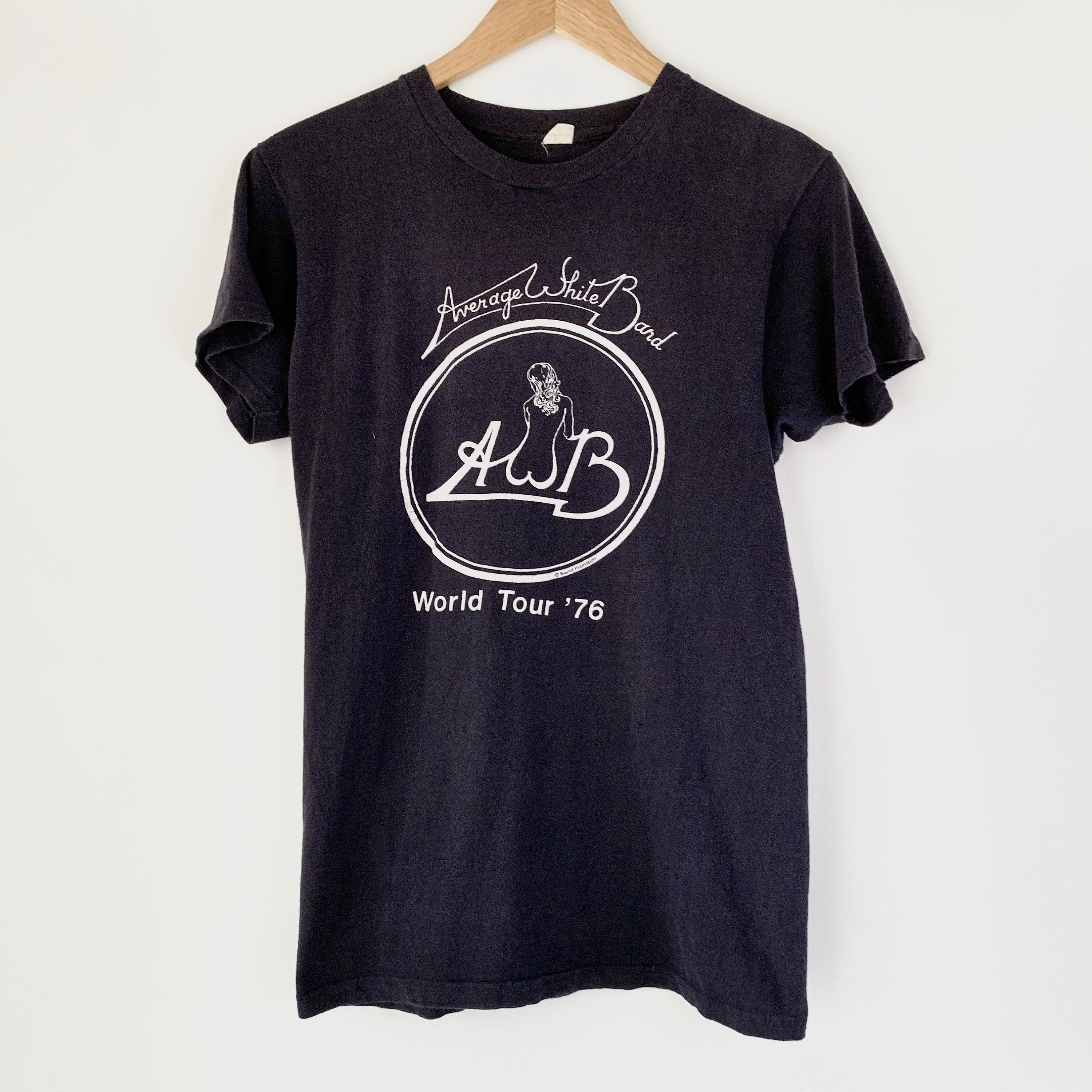 1976 Average White Band Vintage Tour Band Shirt 70s 1970s - Etsy