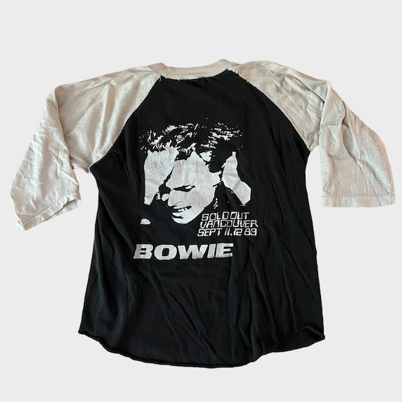 1983 David Bowie SHOWCO Vintage Tour Tee Shirt