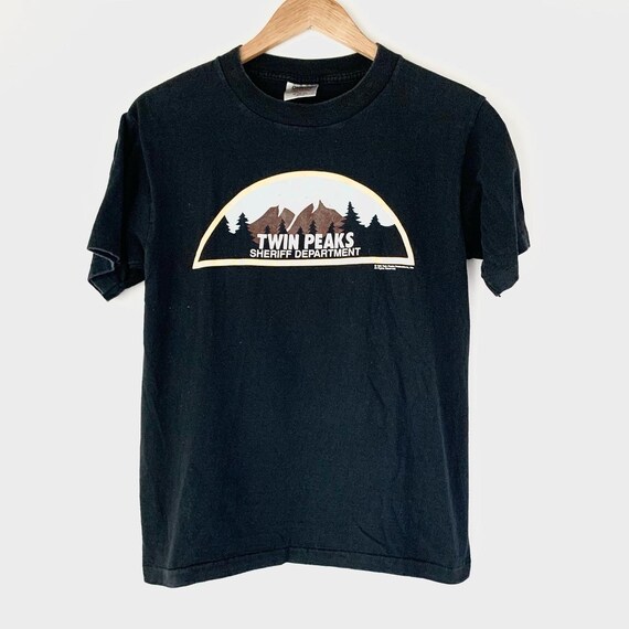 1990 Twin Peaks Vintage TV Show Promo Tee Shirt 90