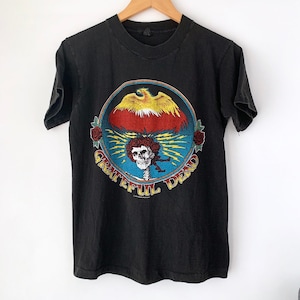 1979 Grateful Dead &quot;Happy New Year 1980&quot; Vintage Tour Concert Shirt 70s 1970s