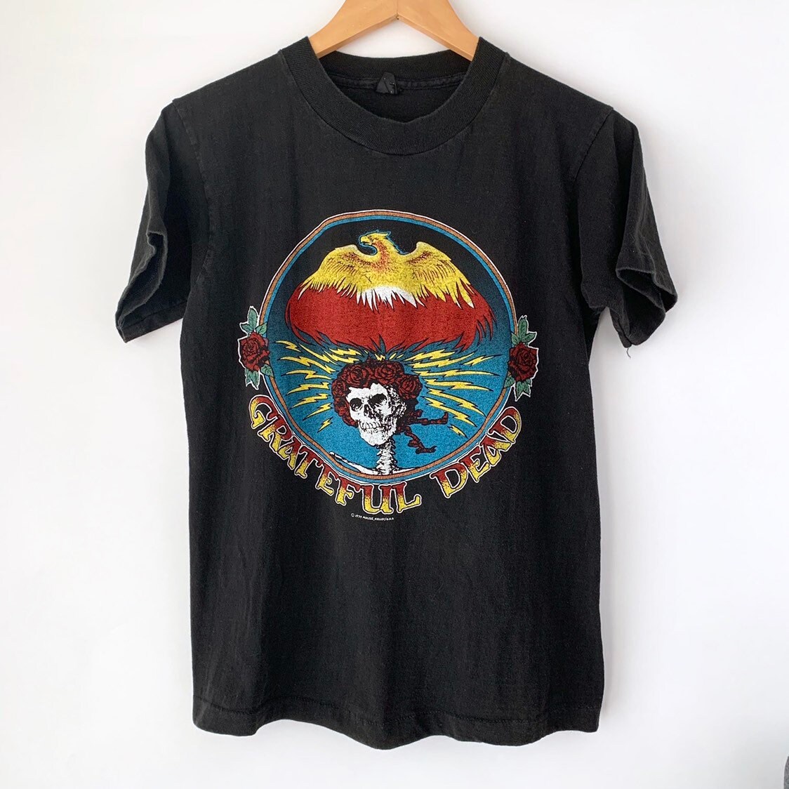 70s 80s USA製 総柄ニット GRATEFUL DEAD vintage 1979 Grateful Dead 