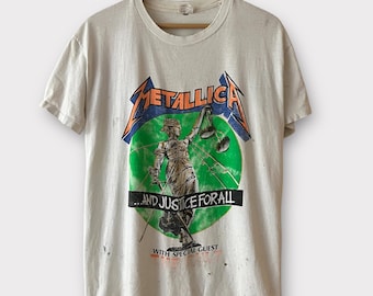 ヴィンテージ 90 年代 メタリカ リロード ジャイアント ホワイト