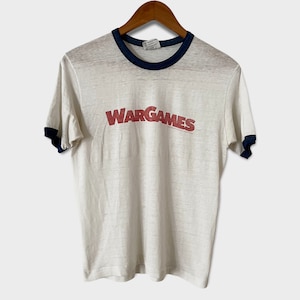 1983 WarGames Vintage Movie Promo Tee Shirt 80s 1980s Matthew Broderick