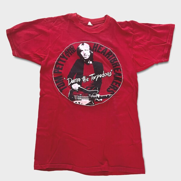 1979 Tom Petty "Damn The Torpedos" Vintage Tour Band Tee Shirt 70s 1970s