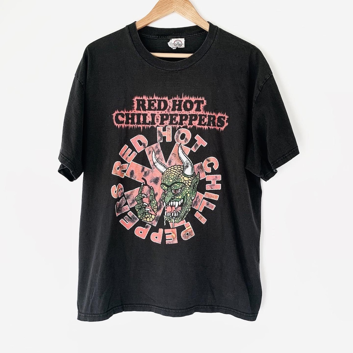 vintage red hot chili peppers tour shirt