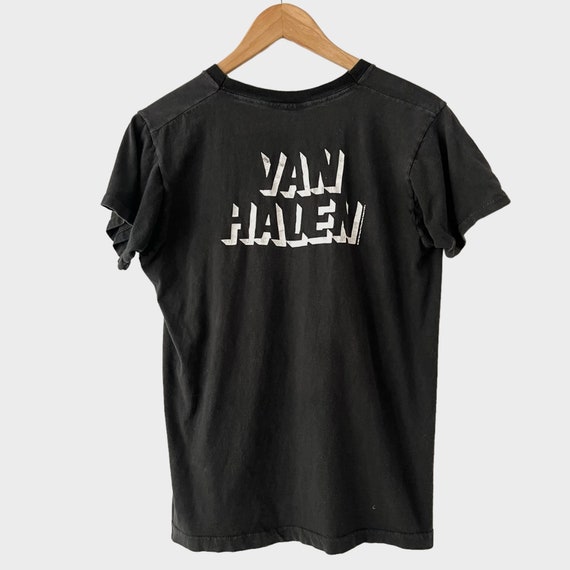 1980 Van Halen Vintage Tour Band Rock Tee Shirt 8… - image 2