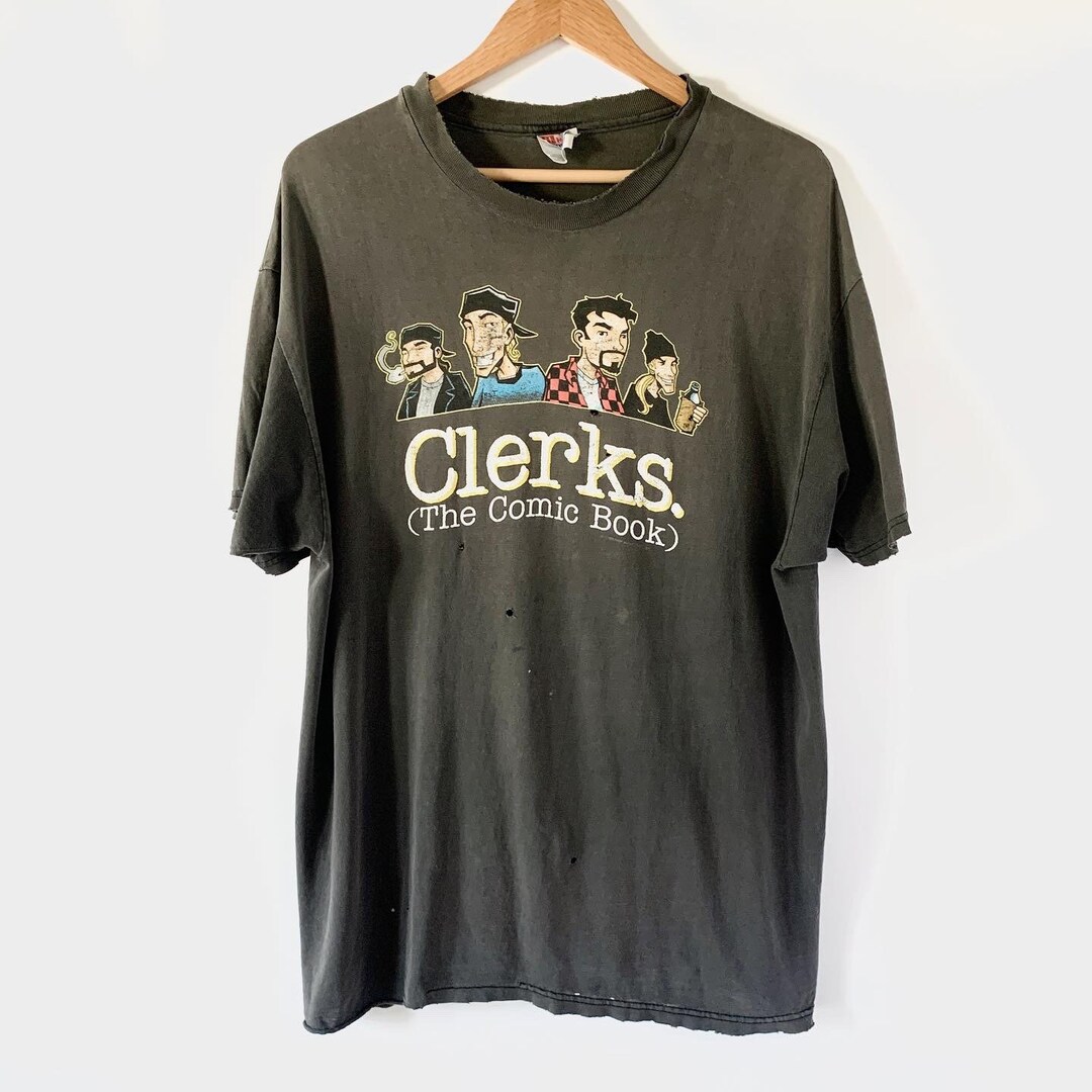 1998 Clerks the Comic Book Vintage Movie Promo Tee Shirt 90s - Etsy