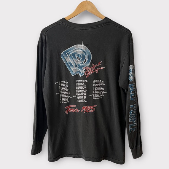 1985 Deep Purple Vintage Tour Band Rock Tee Shirt 80s 1980s - Etsy