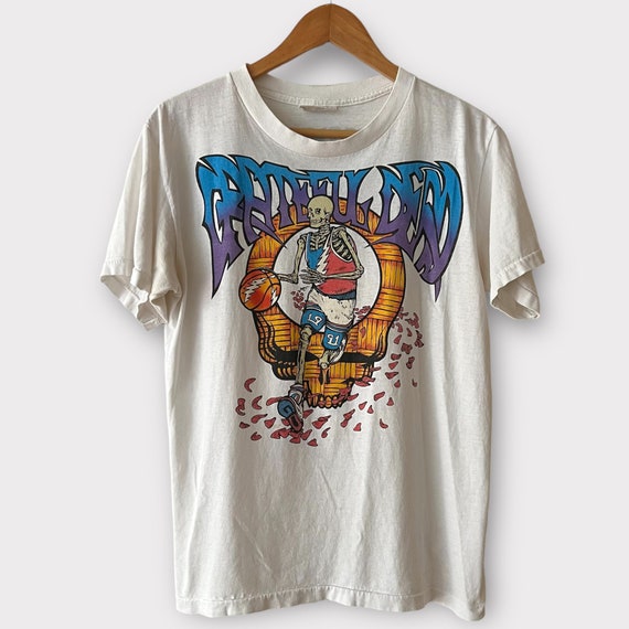 1991 Grateful Dead Vintage Band Tour Tee Shirt 90s