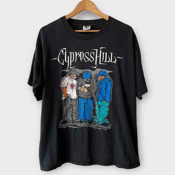 Vintage CYPRESS HILL Shirt 90s Shirt Band Tee 90s Tee… - Gem Vintage CYPRESS HILL Shirt 90s Shirt Band Tee 90s Tee… - Gem