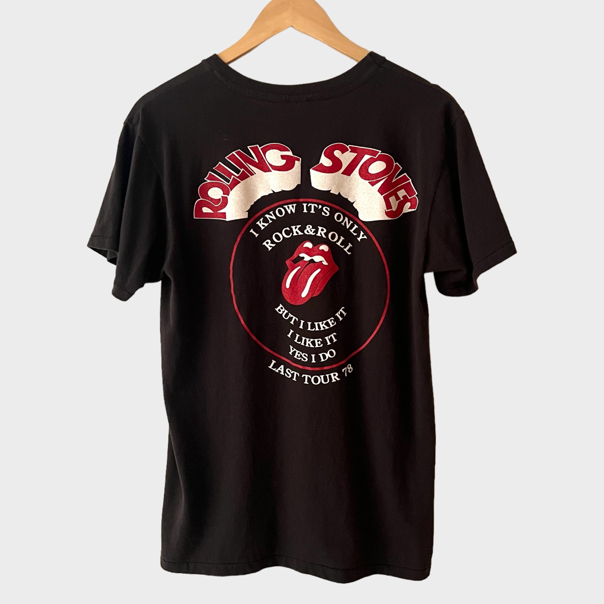 1978 Rolling Stones "some Girls" Vintage Tour Band Rock Tee Shirt 70s ...
