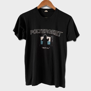 1982 Poltergeist Vintage Movie Promo Tee Shirt Horror 80s 1980s