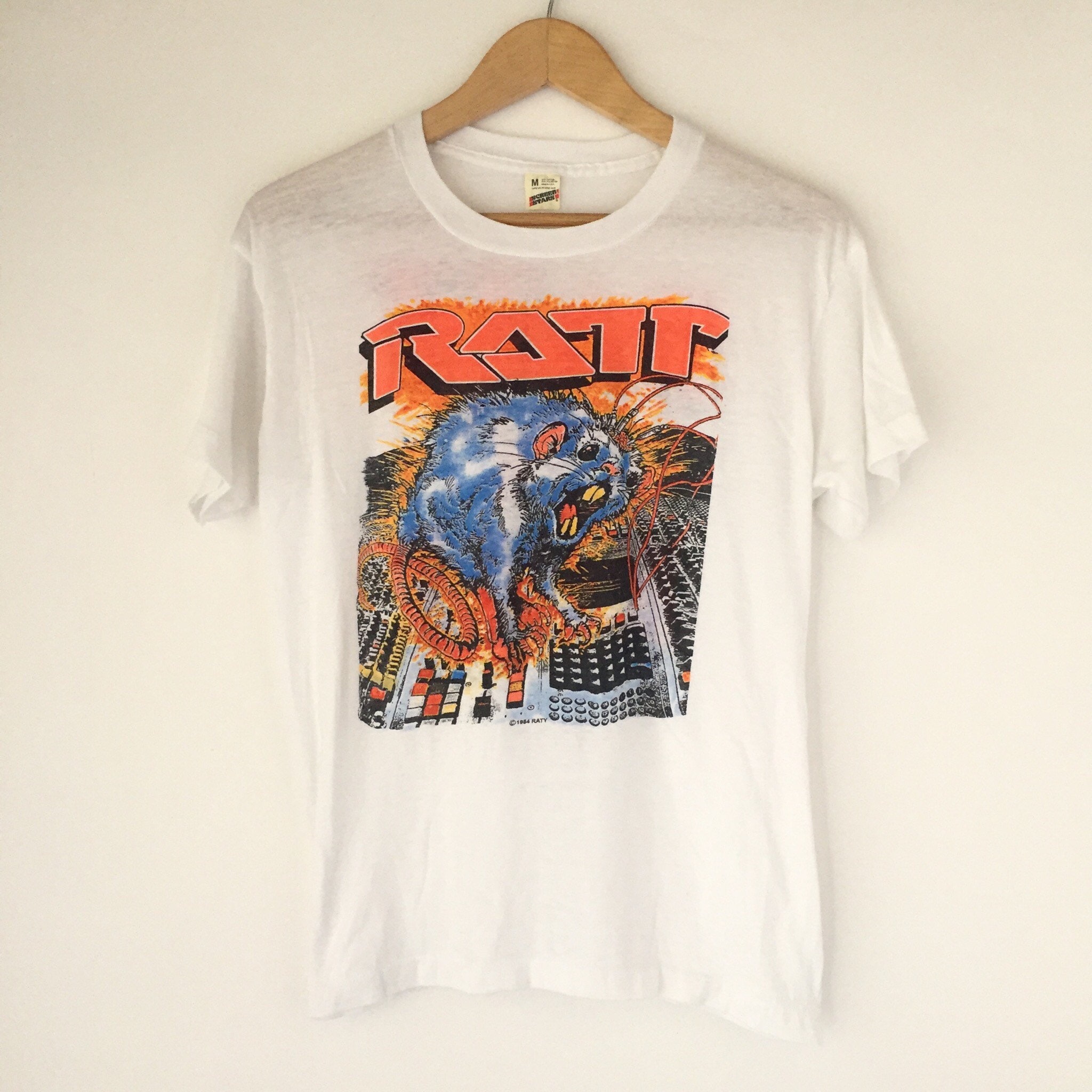 1984 RATT ratt N Roll Vintage Tour Band 