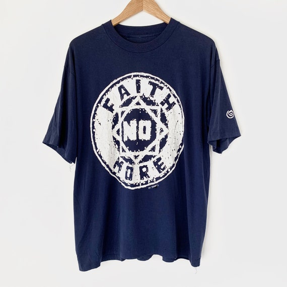 1990s Faith No More Vintage Bootleg Band Tour Shirt 9… - Gem