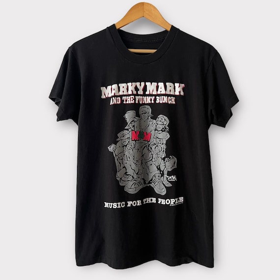 1991 Marky Mark & the Funky Bunch Euro Tour Vintage Rap Tee Shirt