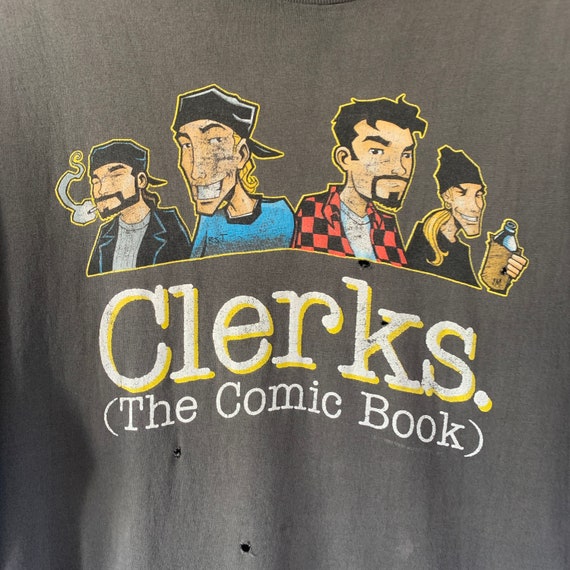 1998 Clerks the Comic Book Vintage Movie Promo Tee Shirt 90s - Etsy