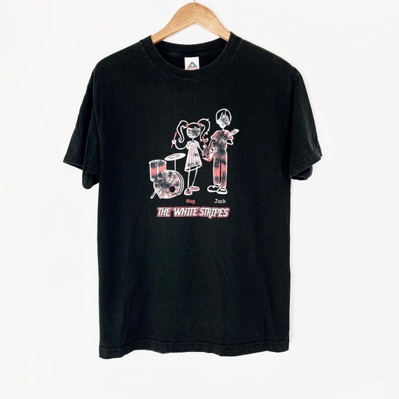 the white stripes band t shirt