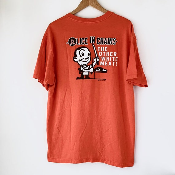 1996 Alice In Chains Vintage Band Rock Tour Tee S… - image 1
