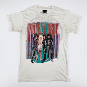 1985 Motley Crue Theatre of Pain Vintage Band Tour Rock Shirt 80s 1980s