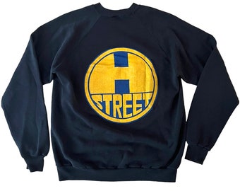 1980s H-Street Skateboard Vintage Sweatshirt 80s Tony Magnusson Matt Hensley