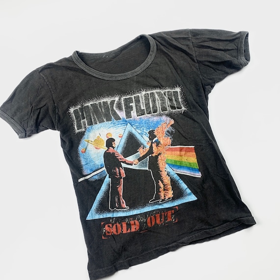 1979 Pink Floyd the Wall Vintage Tour Band Rock Tee Shirt 70s