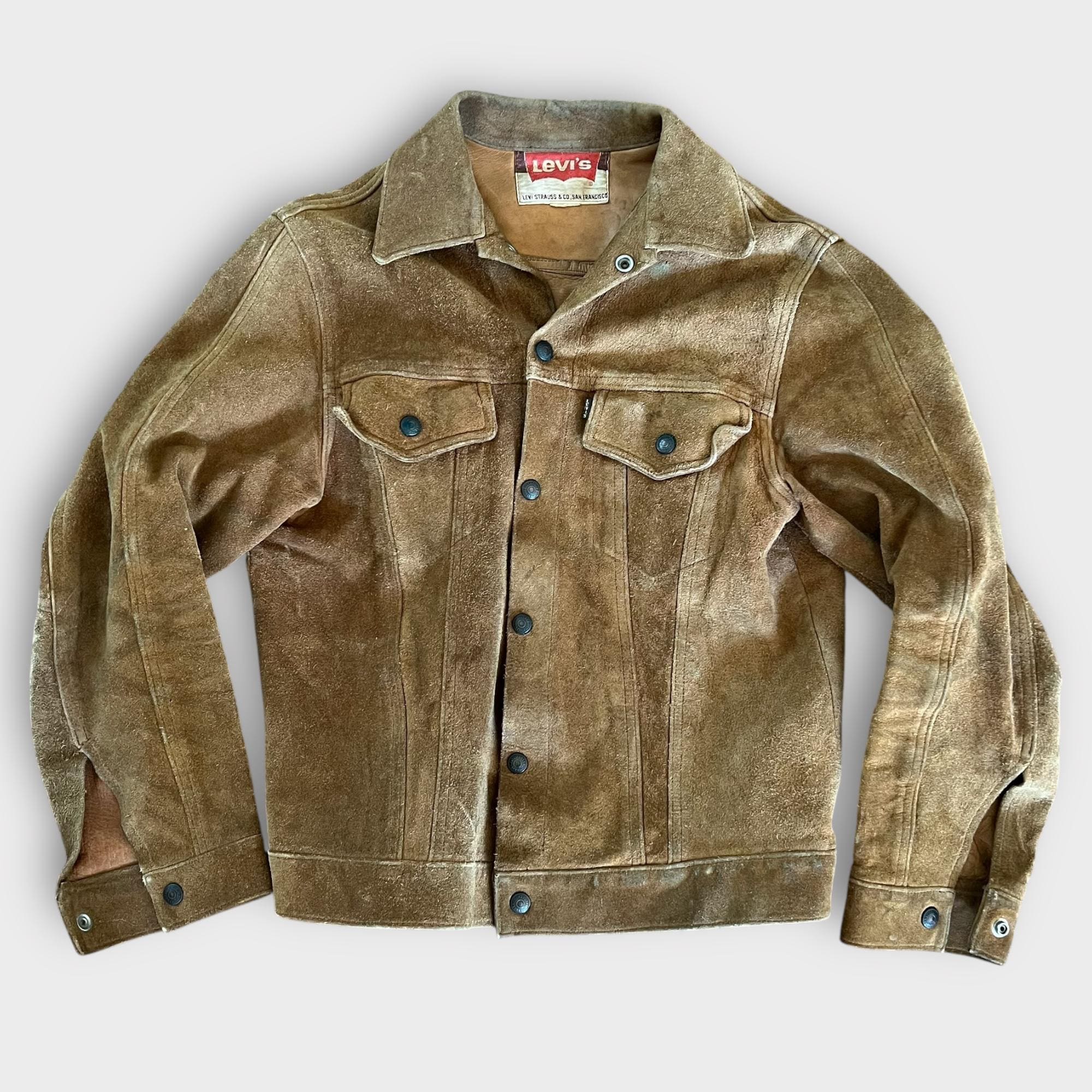 Levis Suede Jacket - Etsy