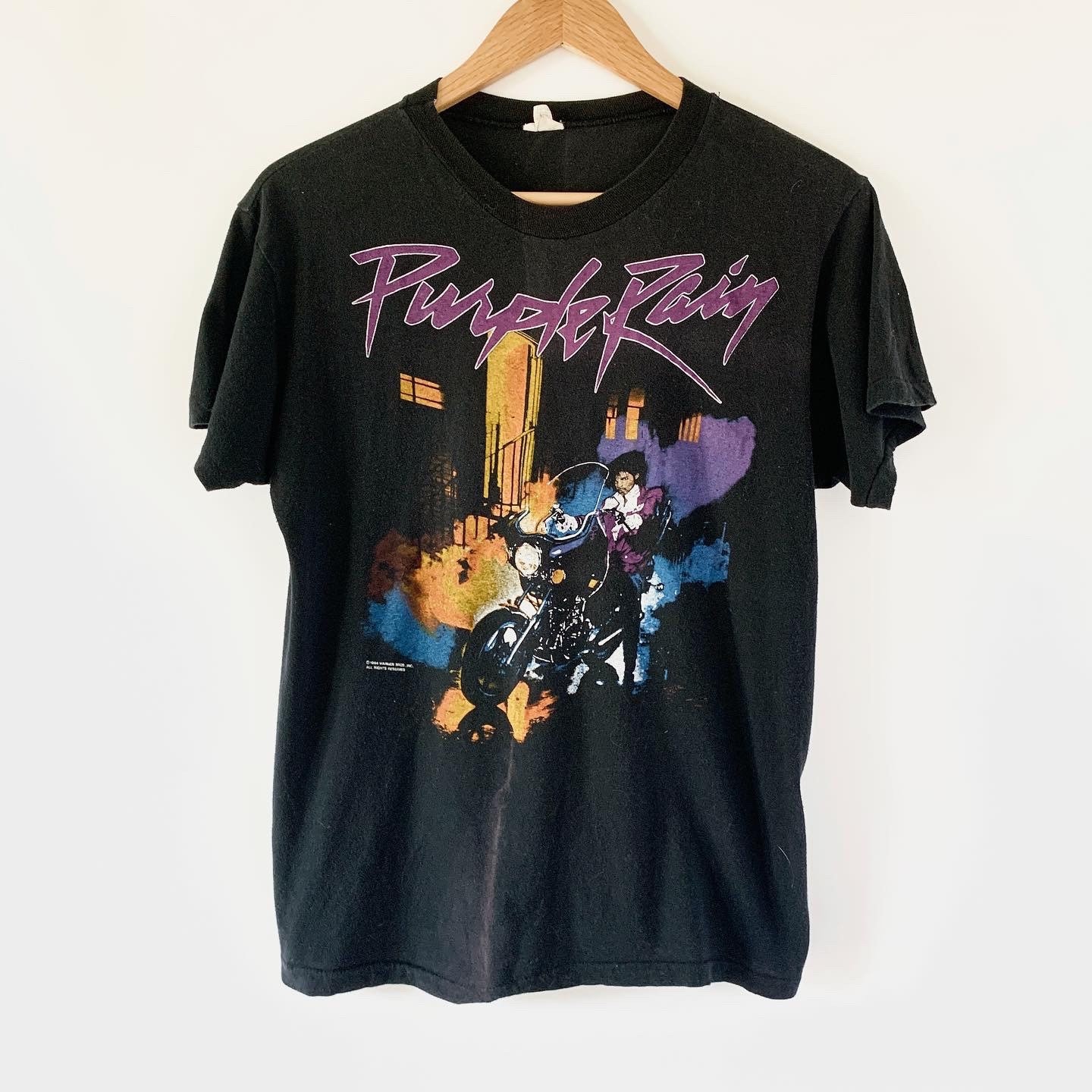 1984 Prince purple Rain Vintage Tour Band Promo Tee Shirt 80s 1980s - Etsy