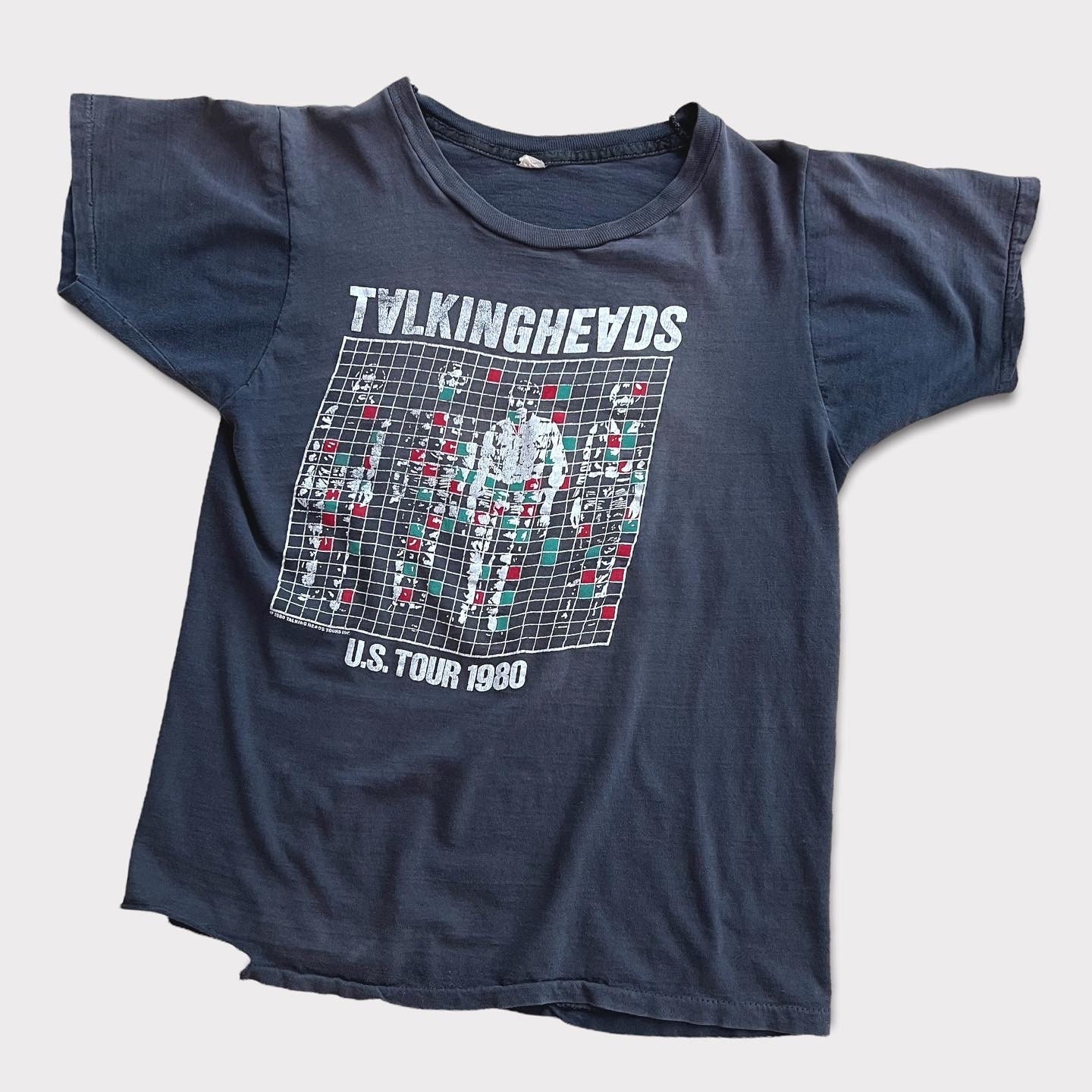 80s〜90s TALKING HEADS Tシャツ USA製 ヴィンテージ シングル 80s〜90s TALKING HEADS Tシャツ USA製 ヴィンテージ シングル