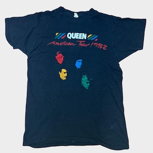 Queen 1982 Tour Tshirt - Etsy