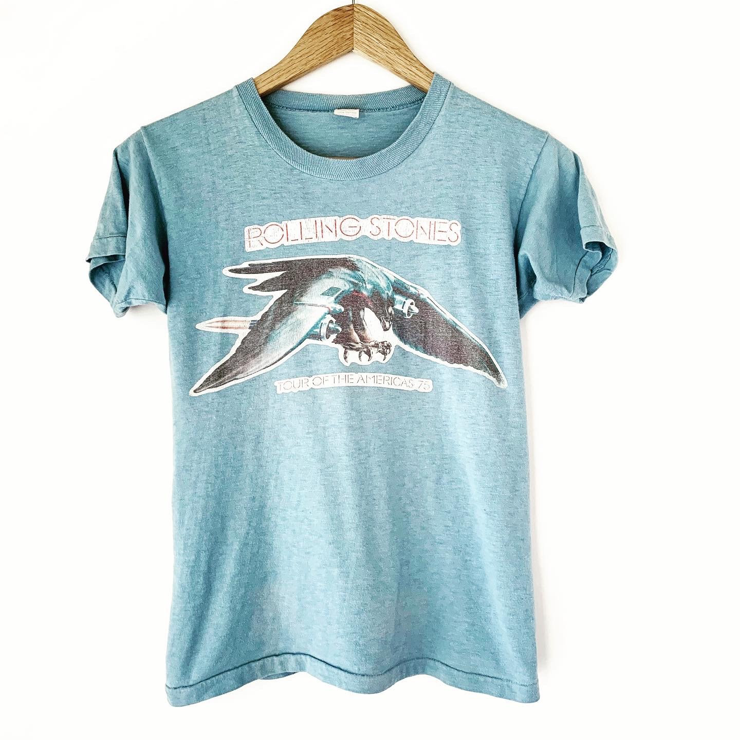 Rolling Stones 1975 T Shirt - Etsy