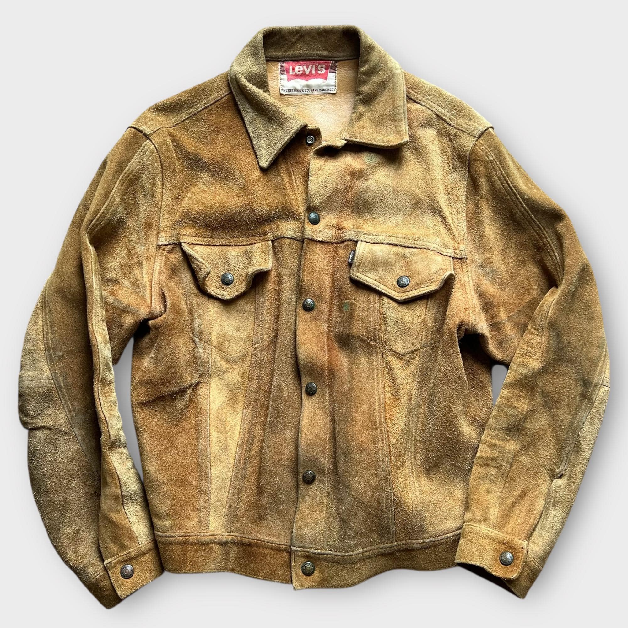 Levis Suede Jacket - Etsy UK