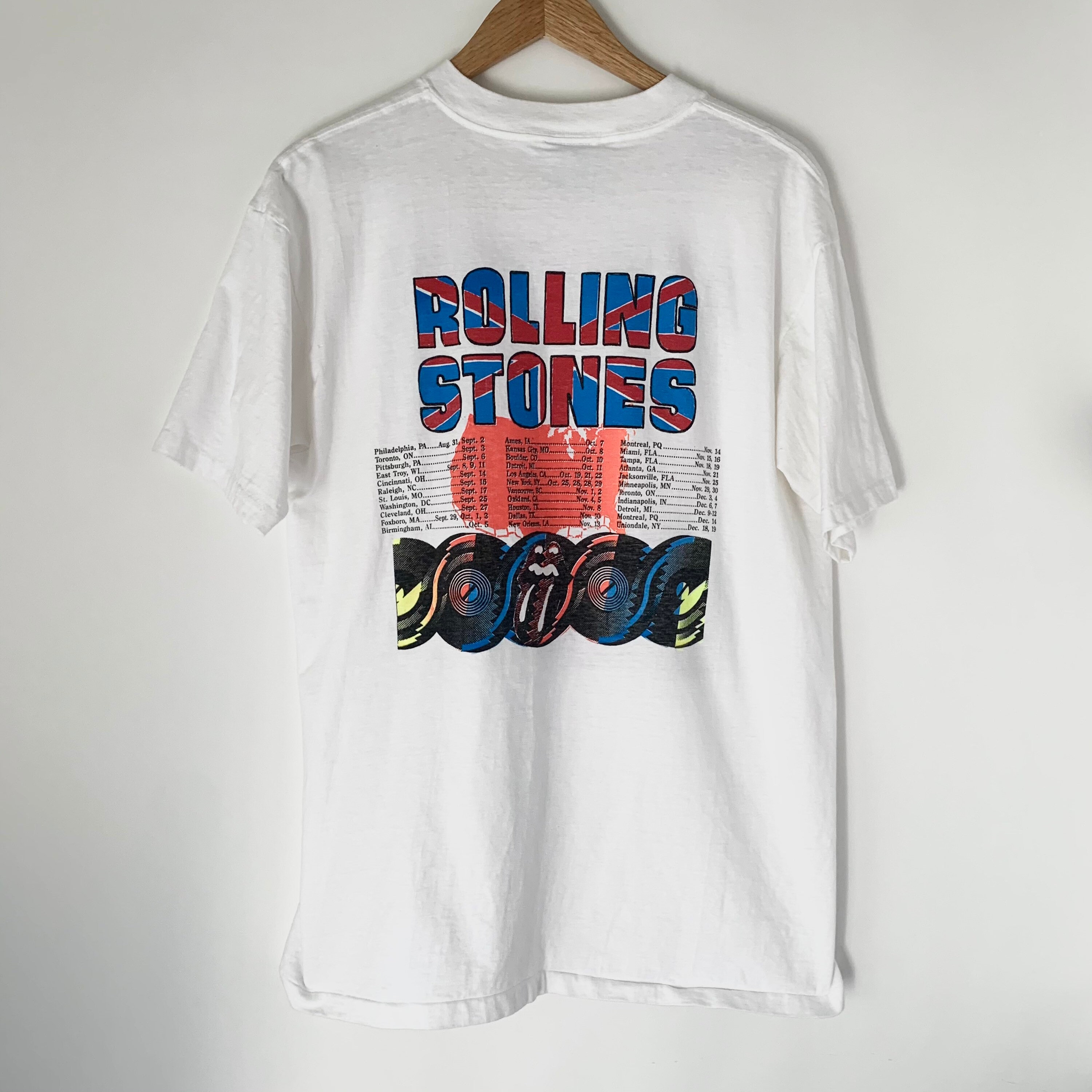 ローリング・ストーンズ スティール・ホイールズ Tシャツ 1989年 ヴィンテージ 1980年代 ローリングストーンズ スティール