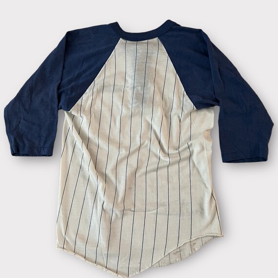1970s Nike Vintage Baseball Jersey Raglan Tee Shi… - image 3