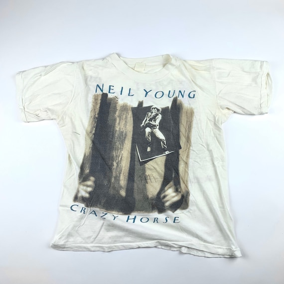 1987 Neil Young "Crazy Horse" Vintage Tour Band Ro