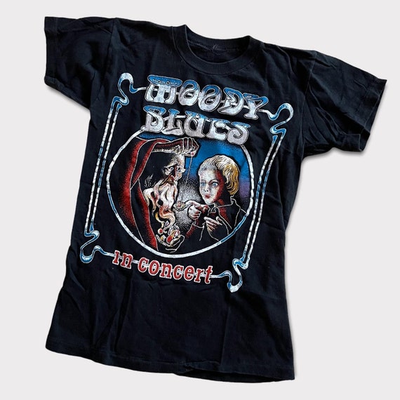1978 Moody Blues Vintage Tour Band Rock Tee Shirt 70s 1970s - Etsy 