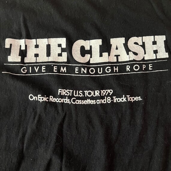 1979 The Clash "Give 'Em Enough Rope" First US To… - image 4
