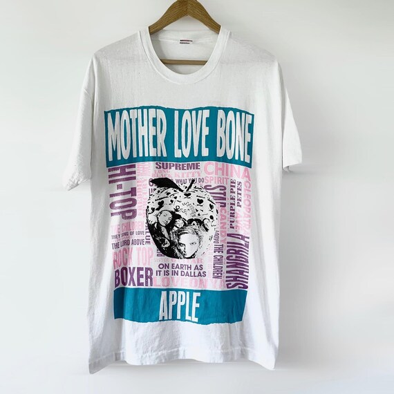 1990 Mother Love Bone "Apple" Vintage Tour Band G… - image 1