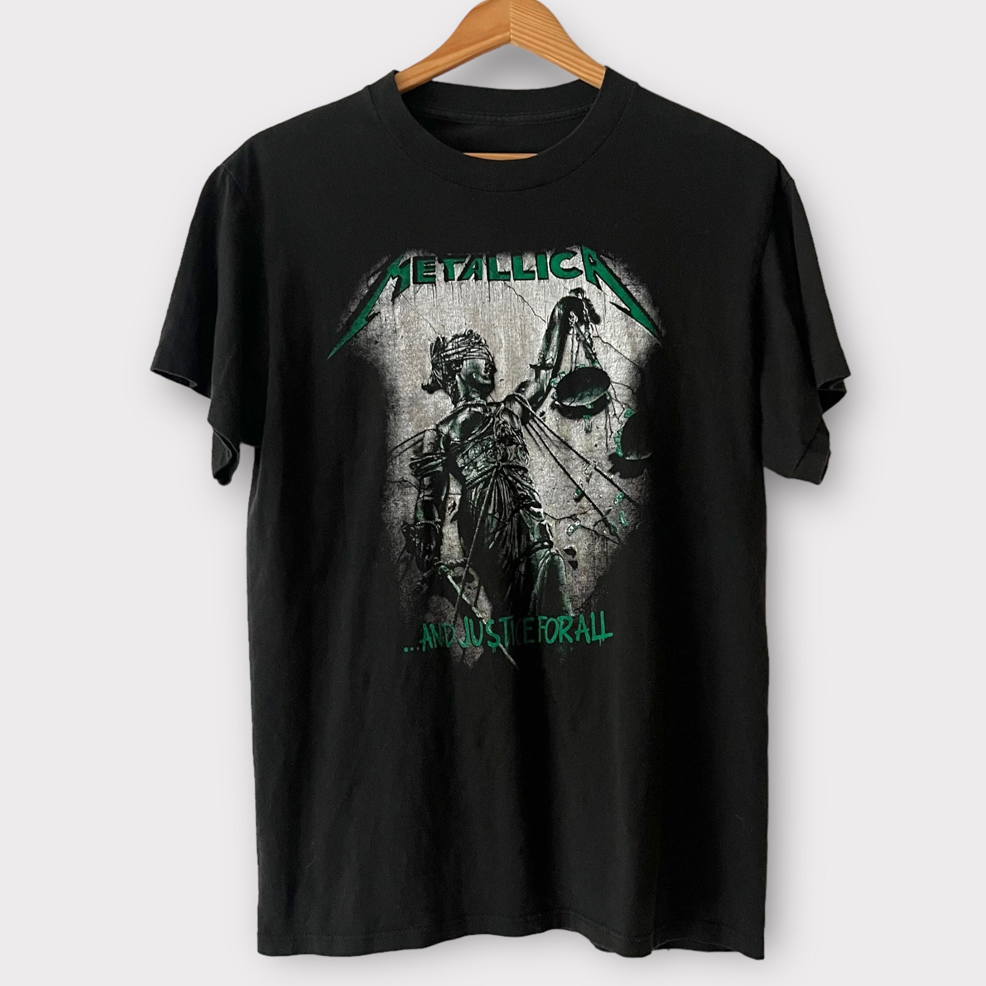 1988 メタリカ「And Justice For All」ヴィンテージ ツアー バンド 